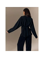 Dámská mikina regular s vázáním a model 22402675 - 4F Dámská mikina regular s vázáním a model 22402675 - 4F