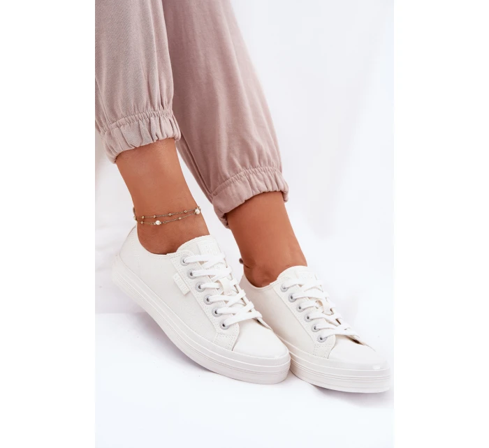 Dámské Tenisky Big Star model 21693842 Bílé - Big Star Shoes Dámské Tenisky Big Star model 21693842 Bílé - Big Star Shoes