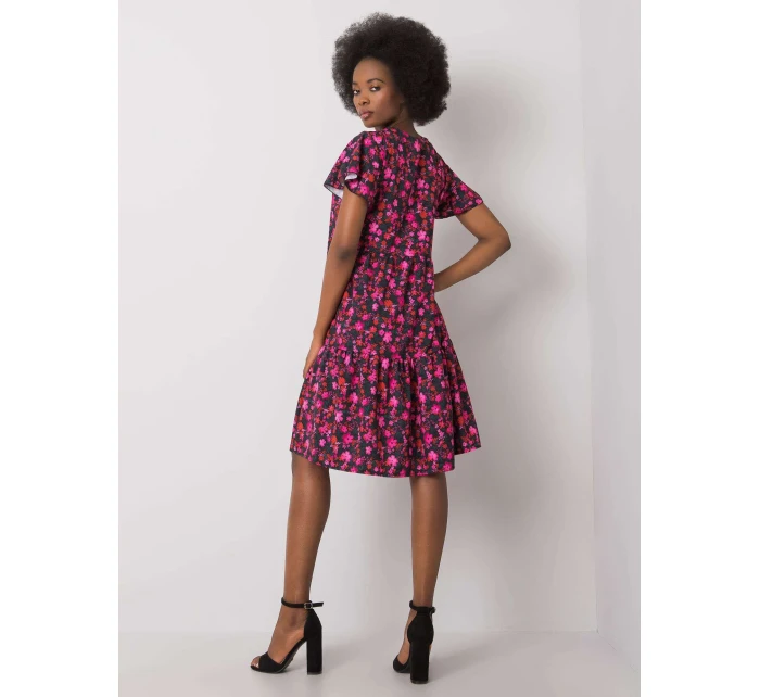 Šaty WN SK 842 1.25P černá a růžová