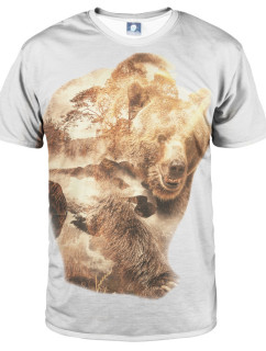 Aloha From Deer Wild Bear T-Shirt TSH AFD1035 Brown
