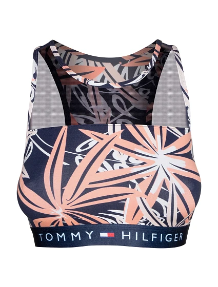 Dámská sportovní podprsenka Aloha Print UW0UW00546 - Tommy Hilfiger Dámská sportovní podprsenka Aloha Print UW0UW00546 - Tommy Hilfiger