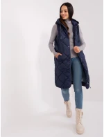 Dámská vesta model 20119638 tmavě modrá - Sublevel