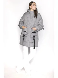 PUCHOWA KURTKA DAMSKA Z model 21244221 - Ann Gissy