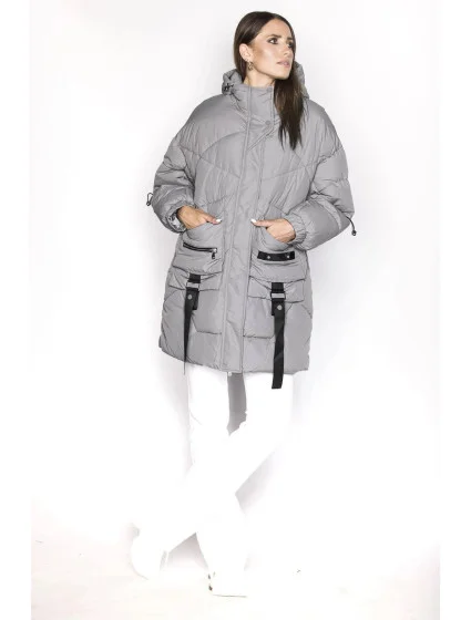 PUCHOWA KURTKA DAMSKA Z model 21244221 - Ann Gissy