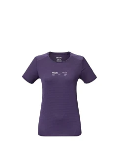Dámské tričko MILLET Intense Essential Ts Ss W, fialové