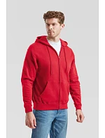 Classic Hooded Sweat Jacket Mikina s kapucí model 22534302 dark heather grey - Fruit of the Loom Classic Hooded Sweat Jacket Mikina s kapucí model 22534302 dark heather grey - Fruit of the Loom