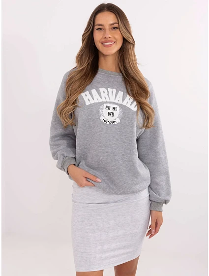 Mikina EM BL 617 model 20811691 melange šedá - FPrice