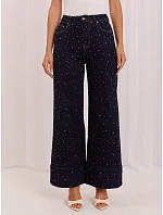 Spodnie jeans IR SP granatowy model 22272222 - FPrice Spodnie jeans IR SP granatowy model 22272222 - FPrice