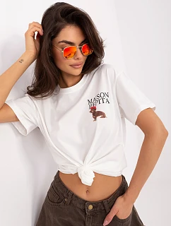 T shirt IR TS model 22120783 ecru - FPrice