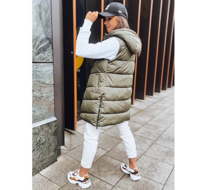 Dámská zelená oboustranná vesta ONADE FashionStreet TY3724