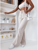 Dámské kalhoty se širokými nohavicemi LAKELIFE light beige FashionStreet UY1686 Dámské kalhoty se širokými nohavicemi LAKELIFE light beige FashionStreet UY1686