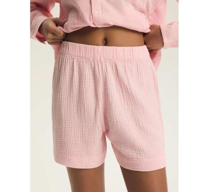 Henderson Dámské pyžamo 44493 Eleni délka/r S-3XL Muslin pruhovaný