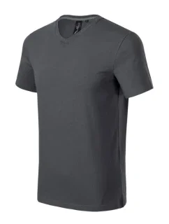 Malfini Action Tričko s výstřihem do V M MLI-70083 light anthracite pánské