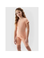 Dívčí tričko ze 100% bavlny 4F Junior Dívčí tričko ze 100% bavlny 4F Junior