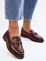 Dámské kožené Mokasíny Vinceza 18132 hnědé