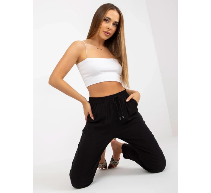 Kalhoty D73761M61869L černé