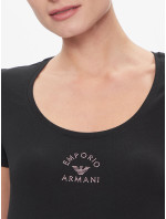 Dámské tričko 163377 4R223 00020 černé - Emporio Armani