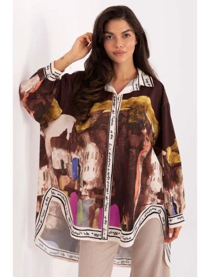 Košile s dlouhým rukávem  model 218396 Rue Paris