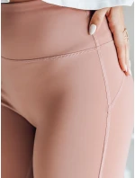 Dámské legíny do zvonu FARAFII růžové FashionStreet UY2616 Dámské legíny do zvonu FARAFII růžové FashionStreet UY2616