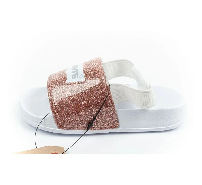Levi's dětské žabky Pool S Mini dívčí třpytivé sandály dětské Levi's dětské žabky Pool S Mini dívčí třpytivé sandály dětské