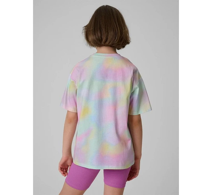 Dívčí tričko s potiskem 4F 4FJRSS26TTSHF3826-90A Dívčí tričko s potiskem 4F 4FJRSS26TTSHF3826-90A