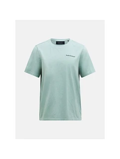 Pánské tričko PEAK PERFORMANCE M Original Small Logo Tee, zelené