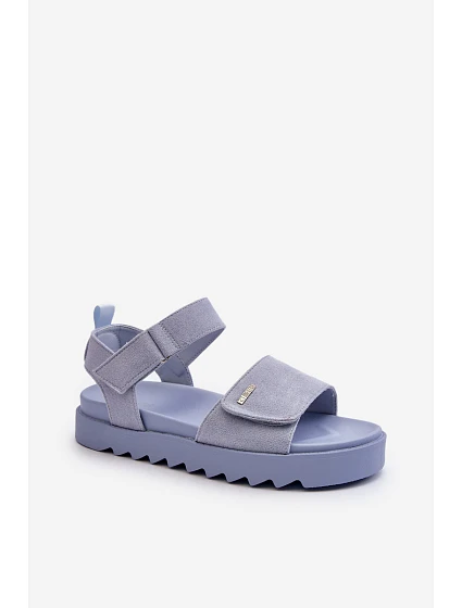 Semišové Sandály na Platformě Big Star model 21655470 - Big Star Shoes Semišové Sandály na Platformě Big Star model 21655470 - Big Star Shoes