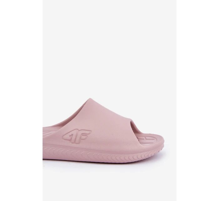 Dámské Pantofle Světle Růžové model 21668819 - 4F Dámské Pantofle Světle Růžové model 21668819 - 4F