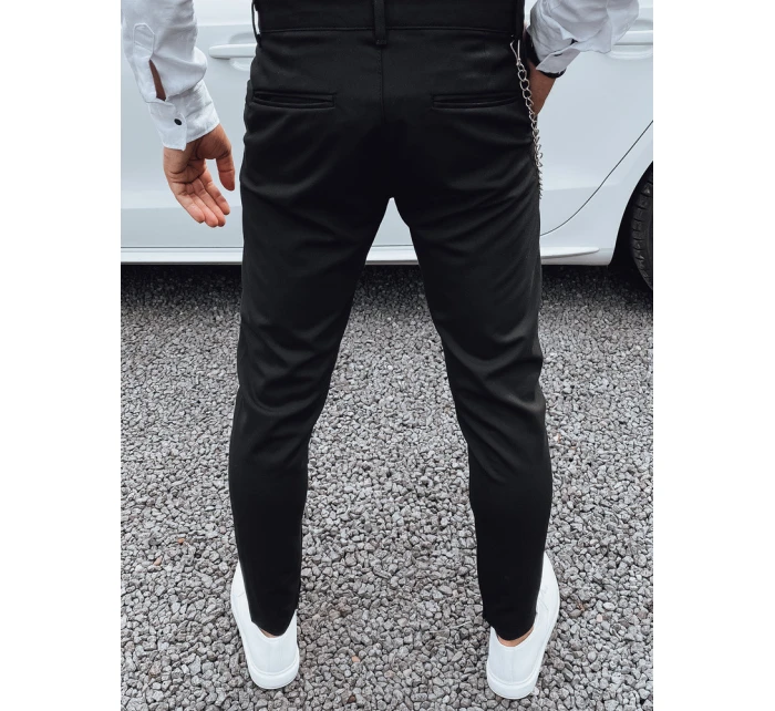 Pánské černé kalhoty model 21977203 - Dstreet