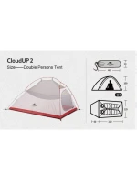 Cloud Up 2 stan model 21491177 - Naturehike Cloud Up 2 stan model 21491177 - Naturehike