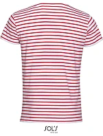 SOL'S Miles Men Pánské pruhované tričko model 22521457 white/red SOL'S Miles Men Pánské pruhované tričko model 22521457 white/red