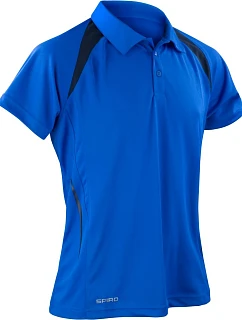 S Pánské piqué polo 29. royal/navy model 22426413 - Spiro