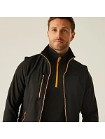 Regatta TRA 915 2-vrstvá softshellová vesta "Navigate" 36.A915 black/orange pop