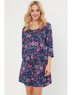 Italská lidová móda r.3/4 barva: potisk/šedá