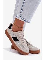 Dámské tenisky Big Star model 22100910 Šedé - Big Star Shoes Dámské tenisky Big Star model 22100910 Šedé - Big Star Shoes