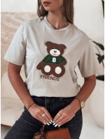 BAREN dámské tričko pistáciová Dstreet RY2566