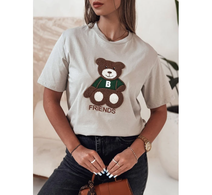 BAREN dámské tričko pistáciová Dstreet RY2566