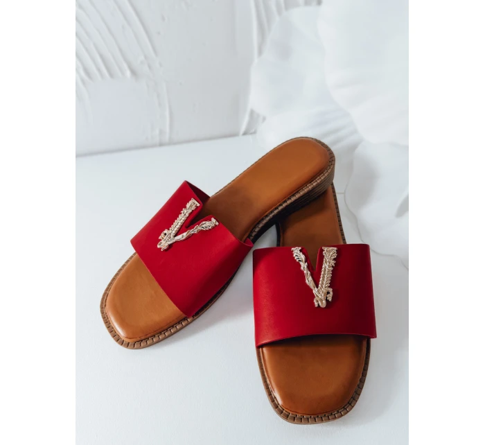 Dámské žabky red model 21990097 - Dstreet