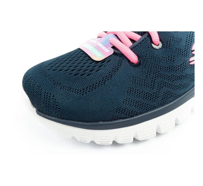 Skechers Graceful-Get dámské sportovní boty pohodlné lehké prodyšné tmavě modré dámské
