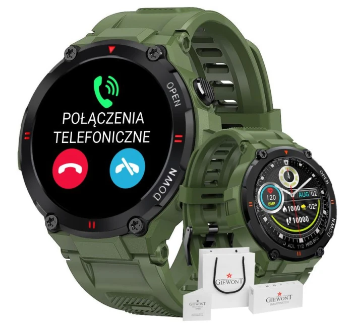 Chytré hodinky GIEWONT Green GW430-3 Chytré hodinky GIEWONT Green GW430-3