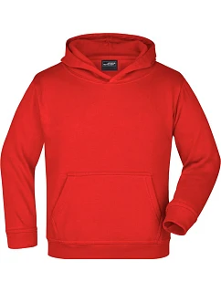 JN Dětská mikina s kapucí 02.0 red model 22525572 - Daiber