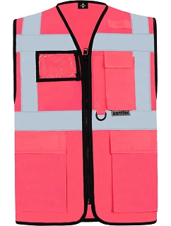 – Multifunkční vesta 76. neon pink model 22503100 - Korntex