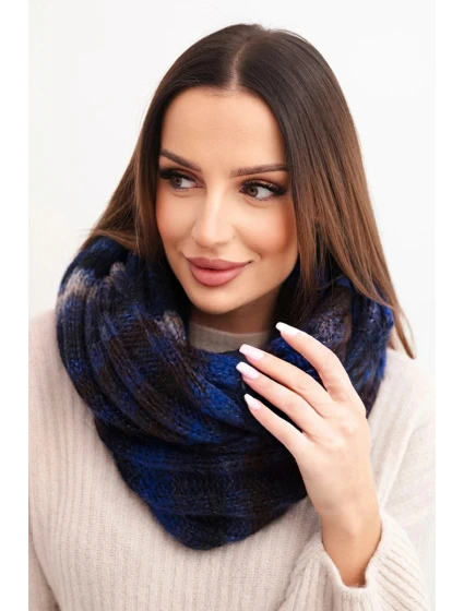 Komin dámský vlněný měkký šála na  modrý model 21878017 - K-Fashion