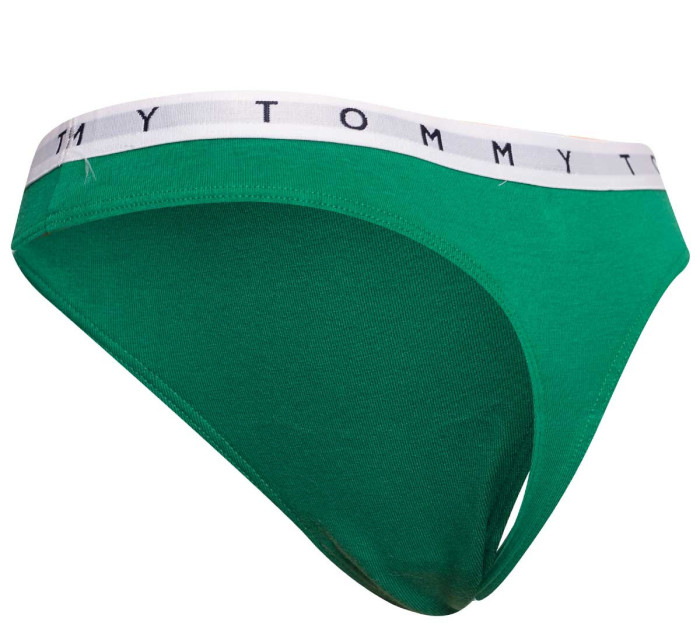 Tommy Hilfiger 3Pack tanga kalhotky UW0UW025210V3 Green/Pink/Black