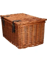 Košík na kolo proutěný přední 45x30x25cm BICYCLE GEAR