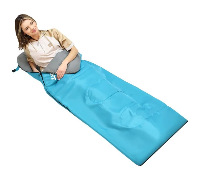 TURISTICKÝ SPACÍ PYTEL LEHKÝ 200X70CM MODRÝ ENERO CAMP