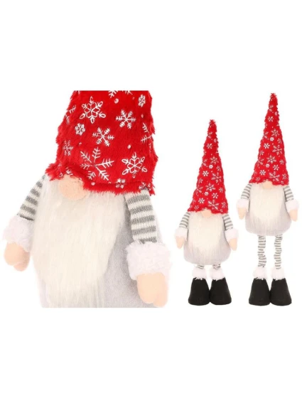 DEKORATIVNÍ TRPASLÍK S TELESKOPICKÝMI NOHAMI 56-75CM