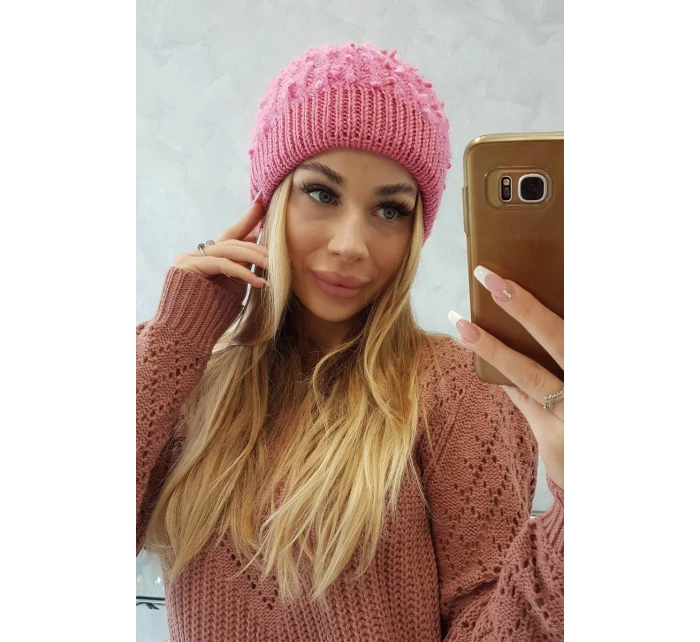 Bubble hat K219 světle růžová Bubble hat K219 světle růžová