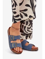 Dámské Pantofle Na Platformě S Přezkami model 21704354 - EVENTO