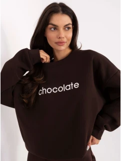 Bluza RV BL model 21749934 ciemny brązowy - FPrice